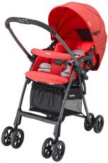 Детская прогулочная коляска Aprica Luxuna Light CTS CHEERFUL RED